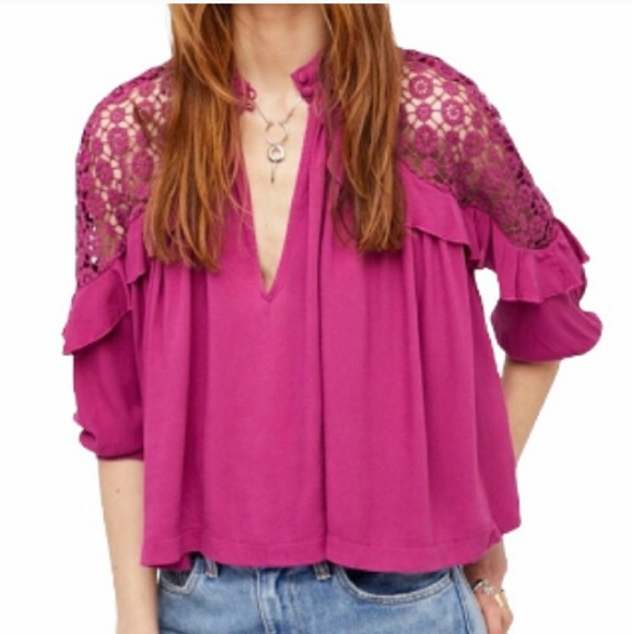 Free People Little Bit of Love Top Size Small - Picture 4 of 16